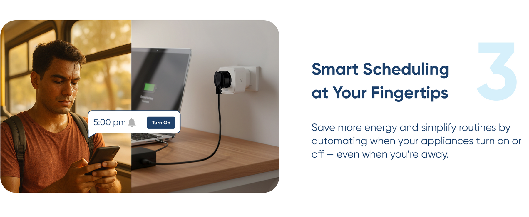 AZIOT 10amp Smart Plug - Wifi/Bluetooth Enabled