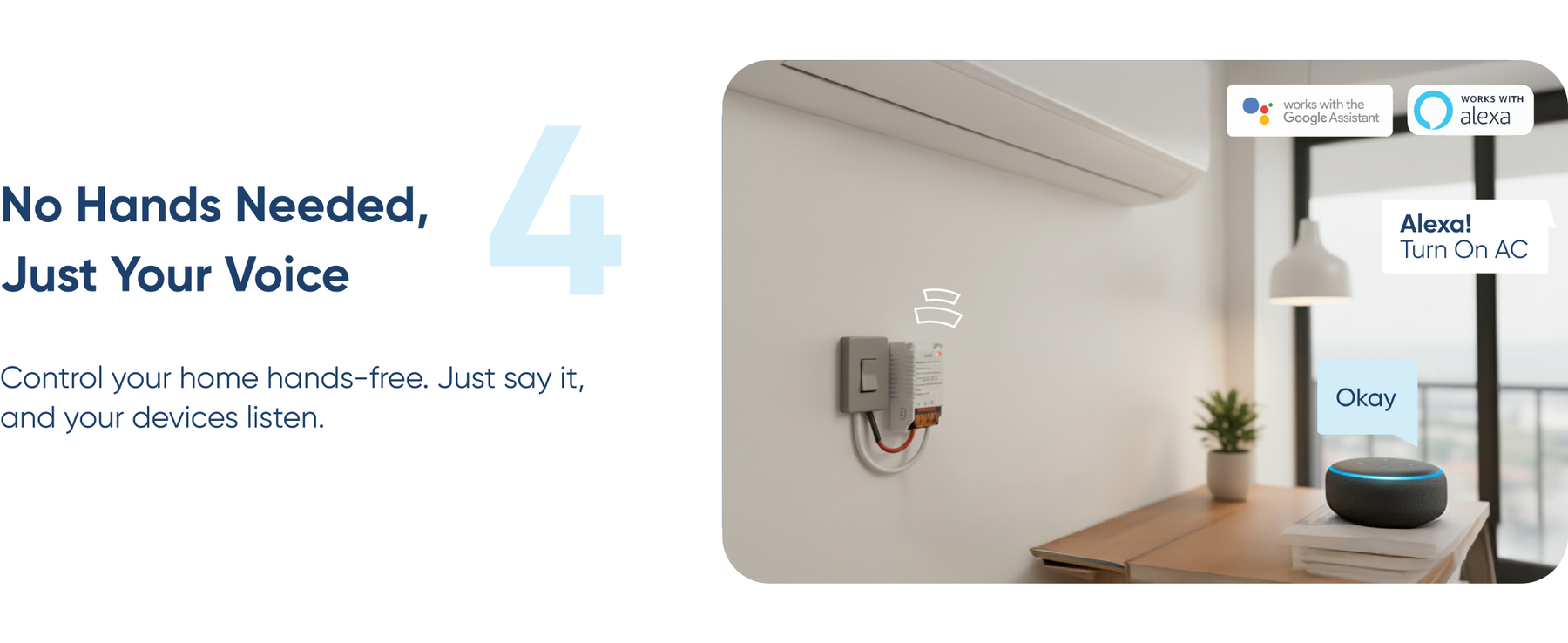 Aziot WiFi + BLE Smart Circuit Breaker - 30Amp, Compatible with Alexa & Google Assistant, Easy Installation, Made in India