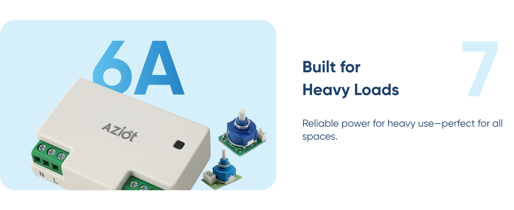 AZIOT 3+1 (Node) Fan Smart Switch - WiFi/Bluetooth Enabled