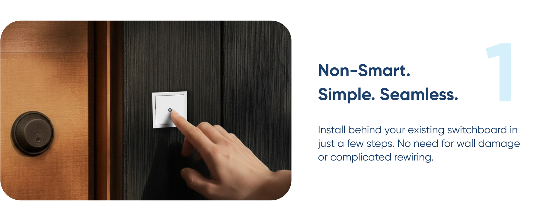 AZIOT Non Smart Modular Bell Touch Switch