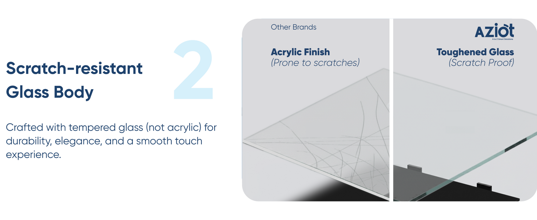 AZIOT Non Smart Modular Bell Touch Switch