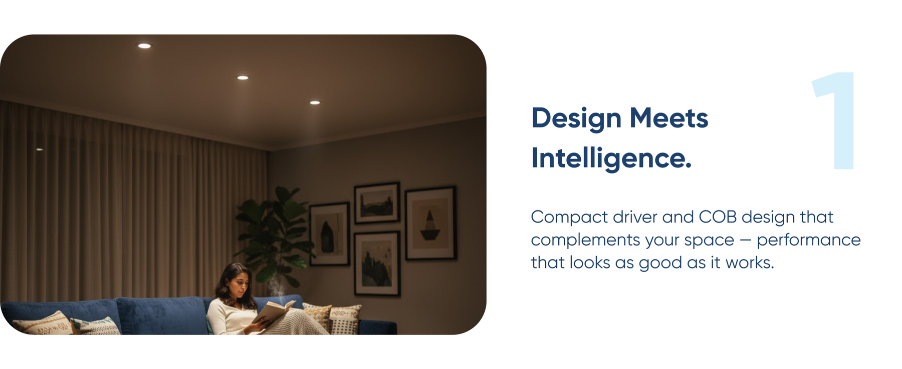 AZIOT Smart Trimless 12W COB Light with Driver, WiFi+BLE, Tuneable, Dimmable