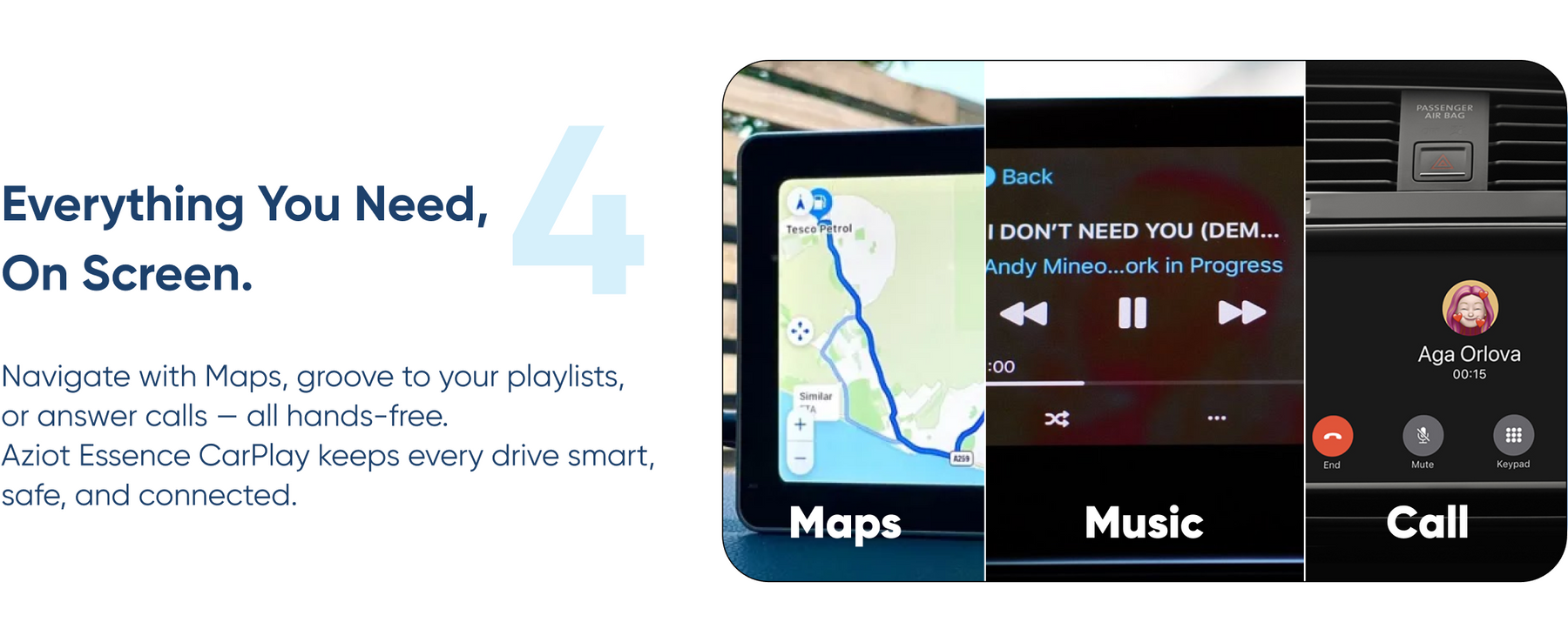 AZIOT Essence 2-in-1 Wireless Car Adapter, Convert Wired Android Auto & Apple CarPlay to Wireless, Plug & Play Bluetooth Receiver, Auto Connect, OTA Updates, USB-A & USB-C