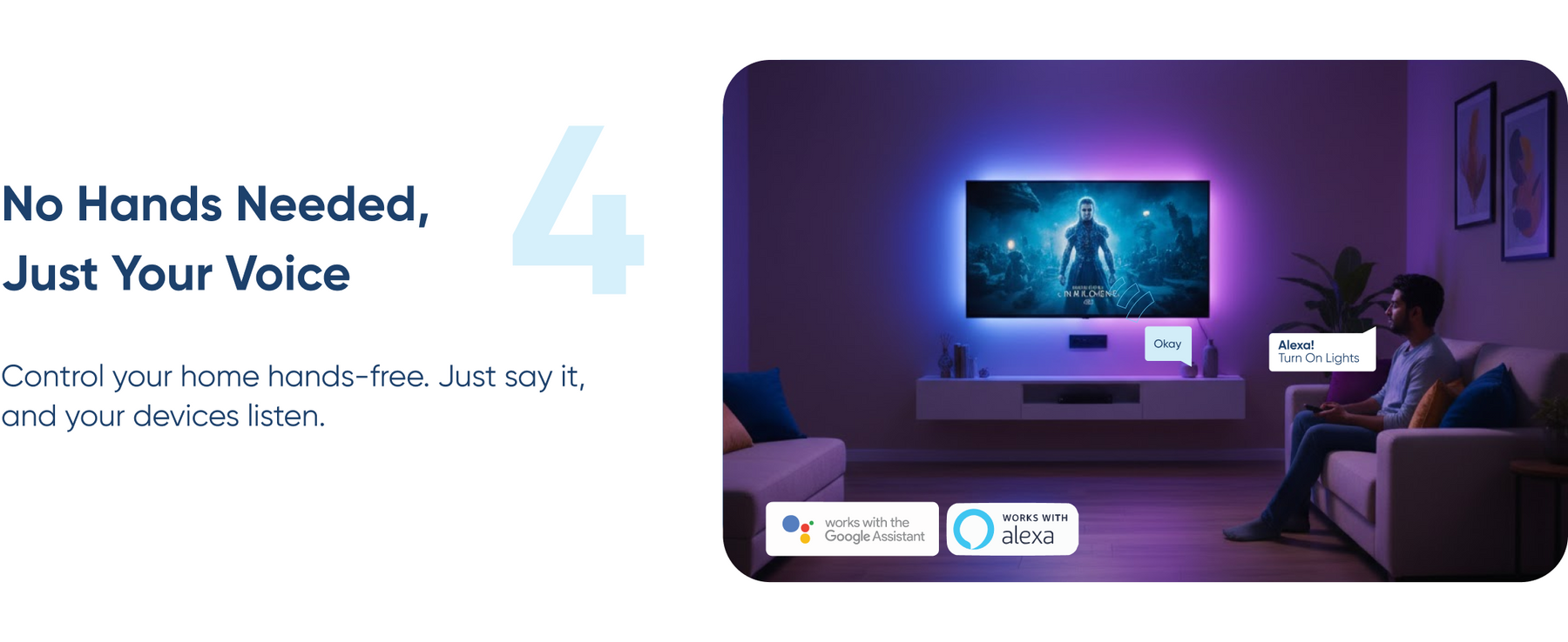 AZIOT Smart LED Strip Light (RGB WiFi+BLE), 5 meters