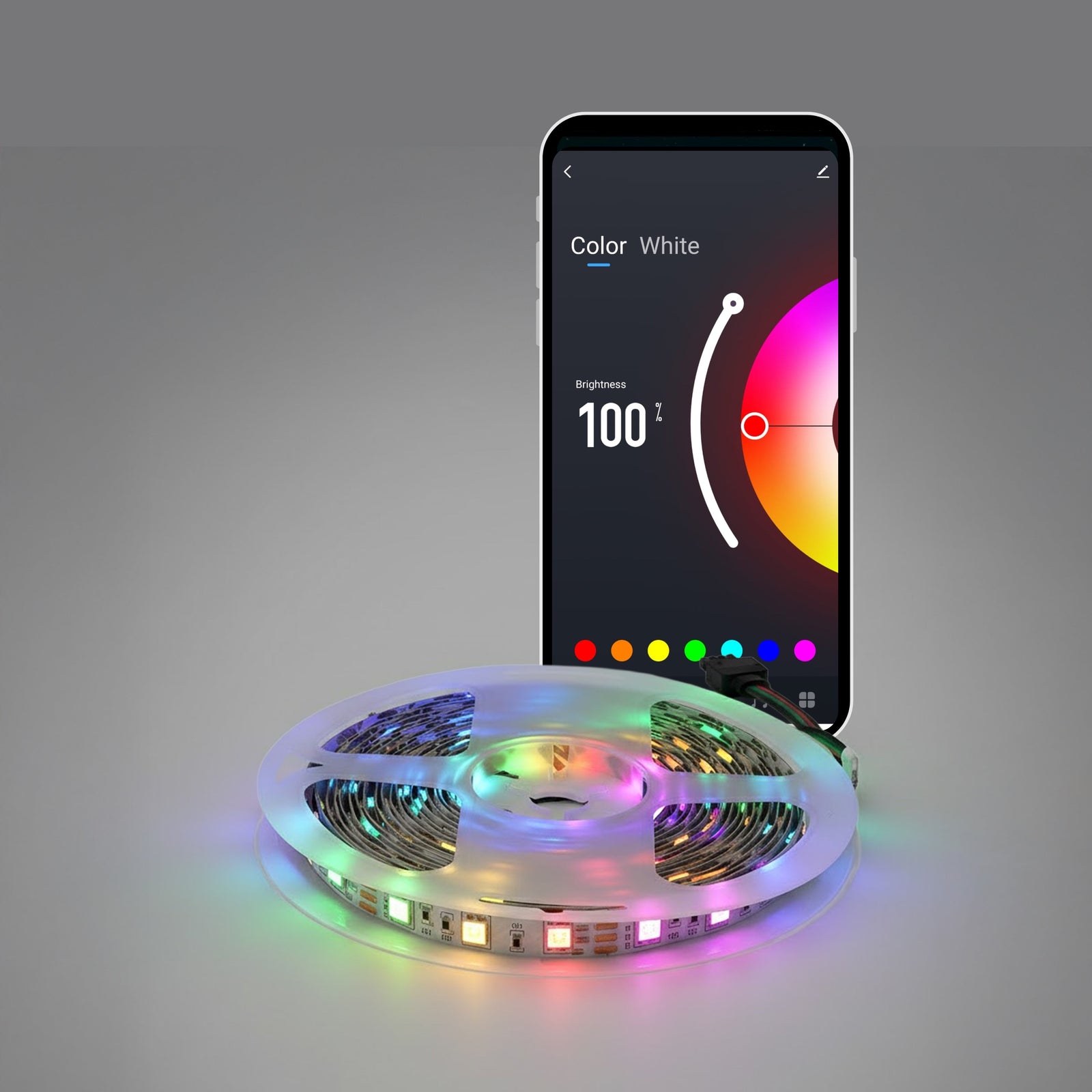 AZIOT Smart RGB LED Strip Light for smart lighting in Indian homes
