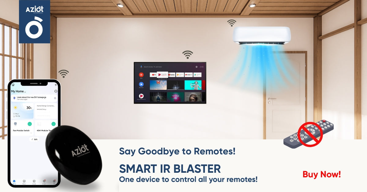 Revolutionize Your Smart Home with AZIOT IR Blaster: Universal Remote for All Your Devices
