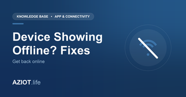 AZIOT Device Showing Offline or Going Offline Randomly? Fixes
