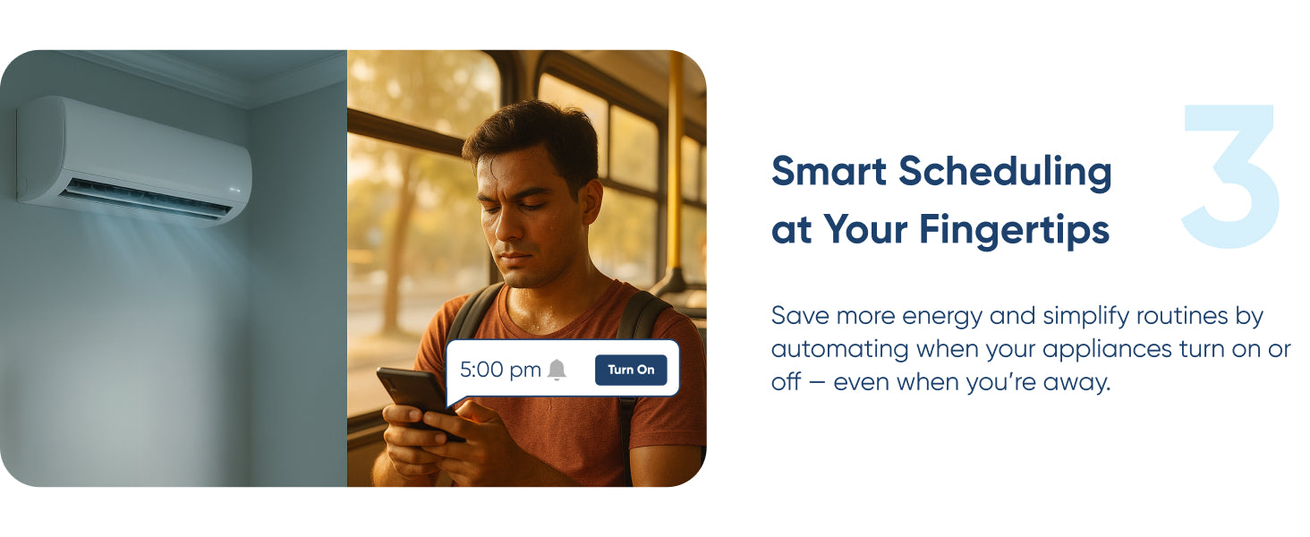 AZIOT 1 Node 16A Smart Switch with Energy Monitoring | WiFi + Bluetooth Smart Relay Switch | Timer & Schedule Function | Compatible with Alexa & Google Home | Made in India