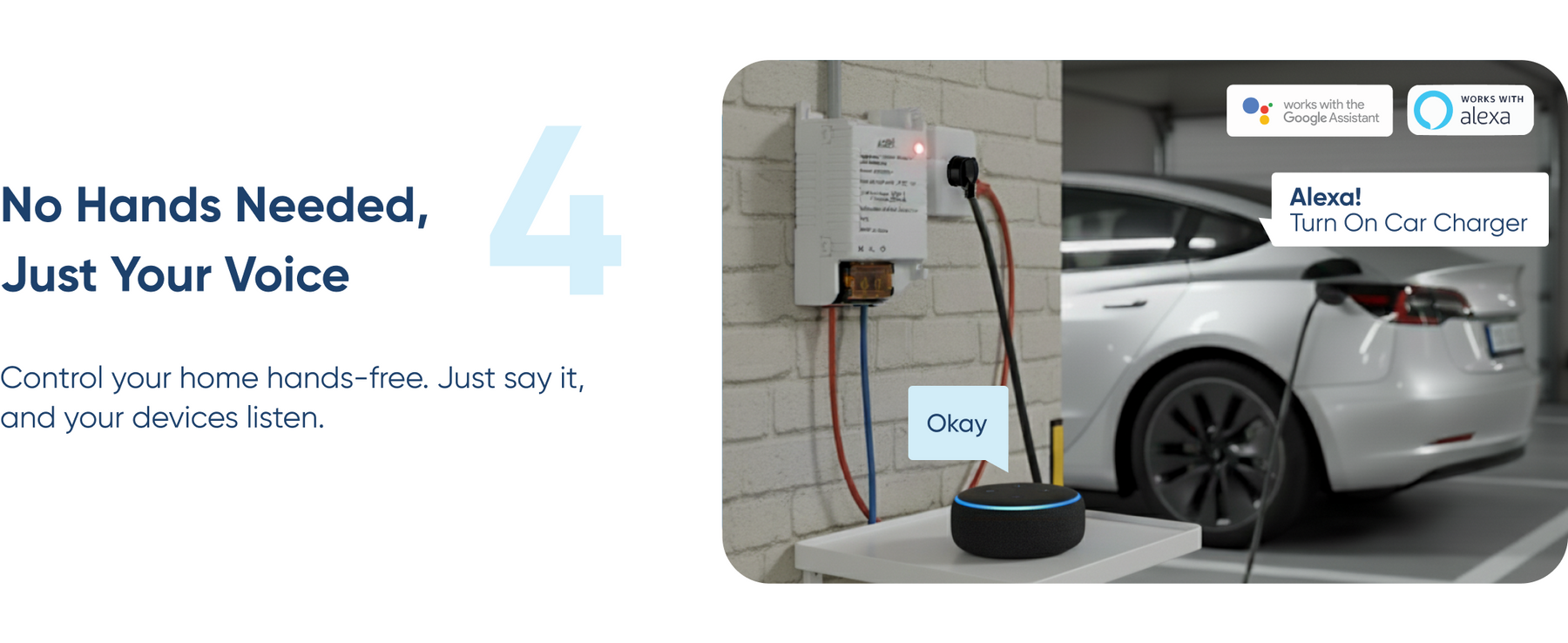 Aziot WiFi + BLE Smart Circuit Breaker - 30Amp, Compatible with Alexa & Google Assistant, Easy Installation, Made in India