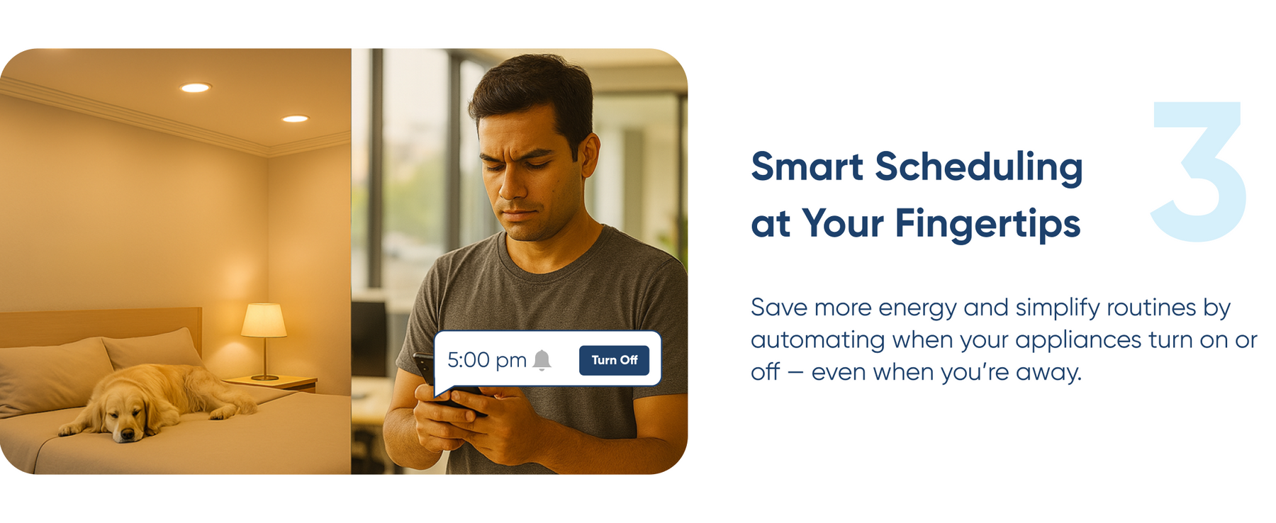 AZIOT 4 Node Smart Switch - WiFi/Bluetooth Enabled