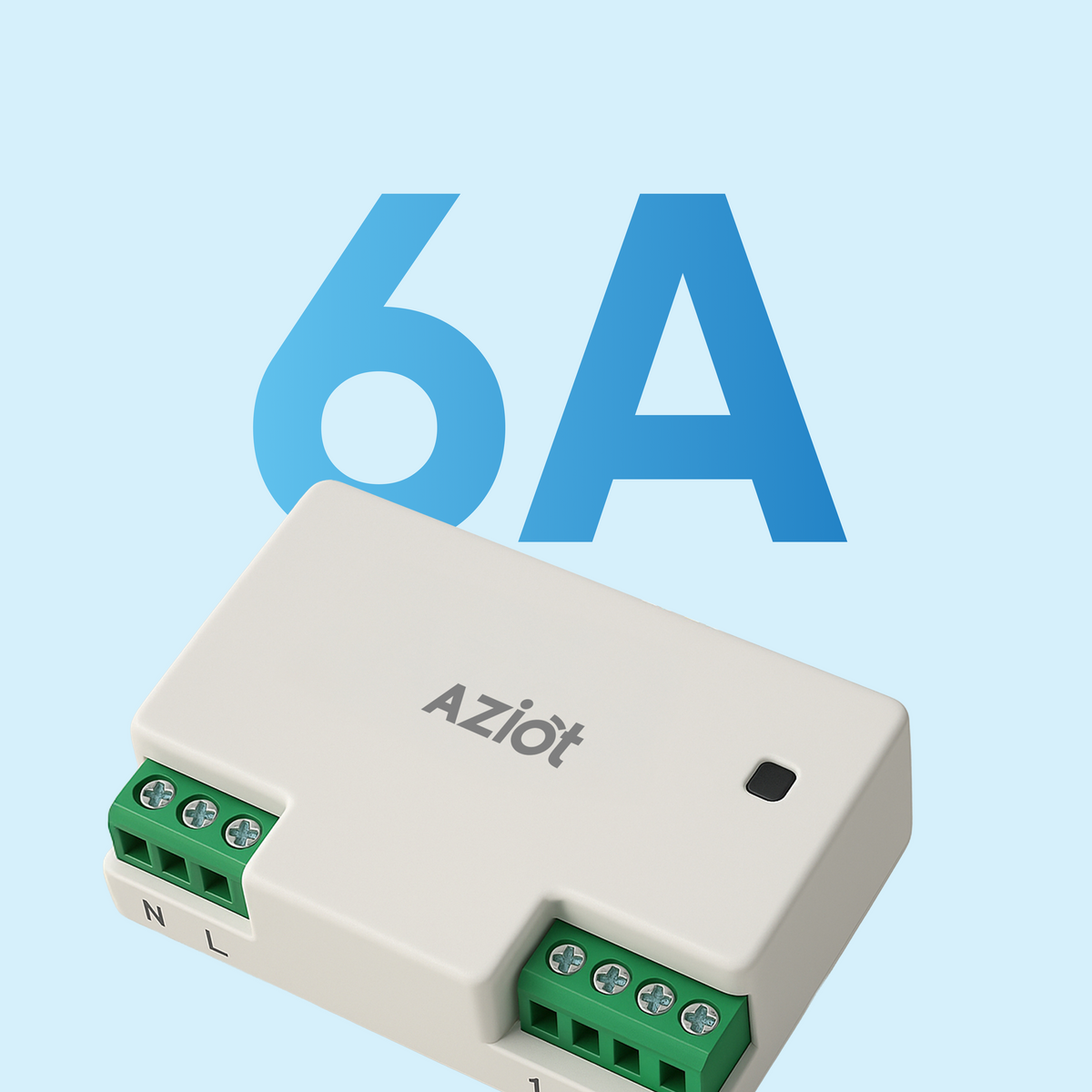 Aziot 4 Node Smart Switch with WiFi & Bluetooth - Made in India