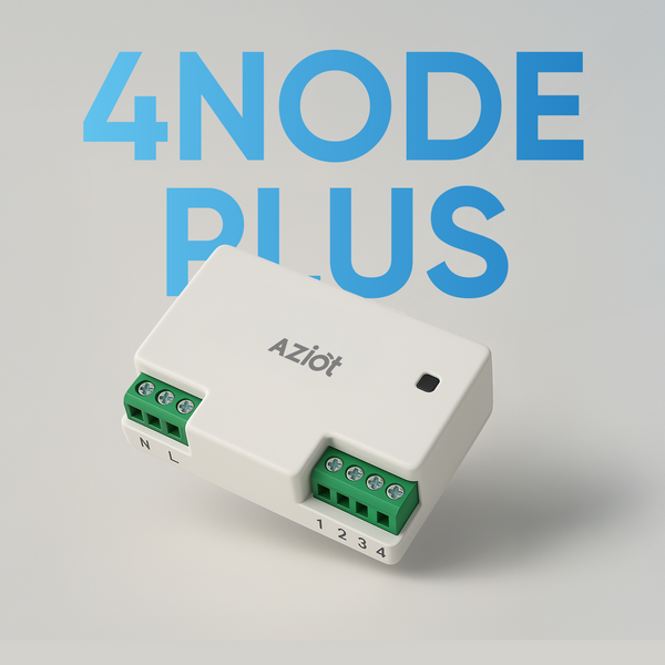 AZIOT 4 Node Plus Smart Switch (1 x 16A Load)