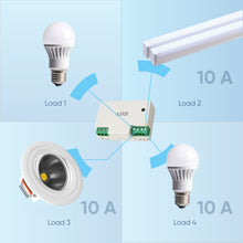 AZIOT 4 Node Smart Switch - WiFi/Bluetooth Enabled