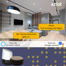 AZIOT Smart Modular 2 Way Gang Touch Switch (16 Amps each)- WiFi/Bluetooth