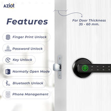 Aziot Smart Hadnle door Lock Features_1