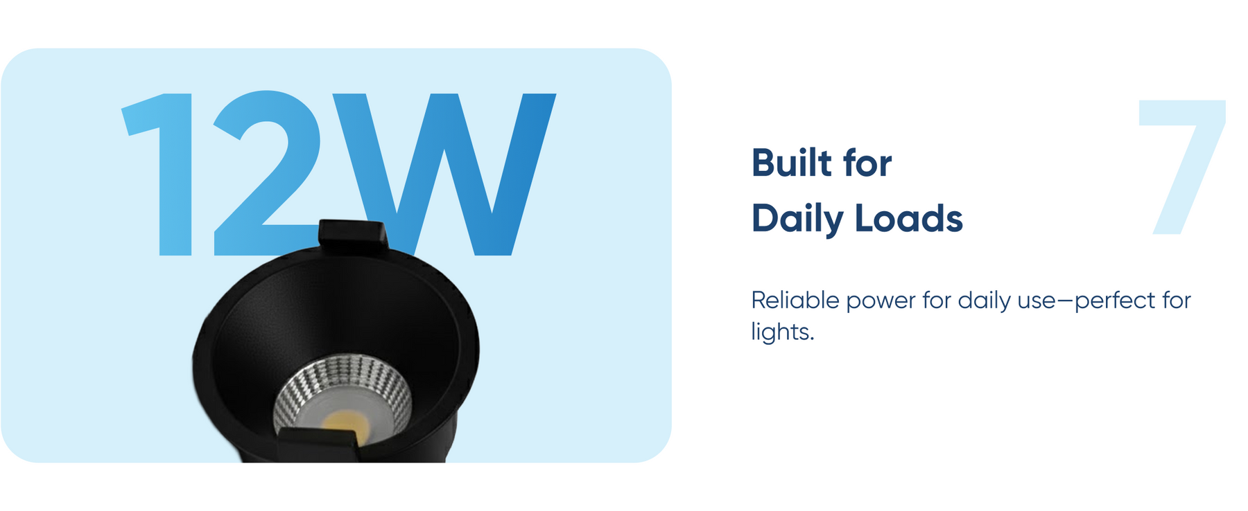AZIOT Smart Trimless 12W COB Light with Driver, WiFi+BLE, Tuneable, Dimmable