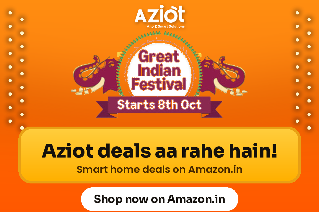 Aziot Great Indian Festival sale - mobile banner