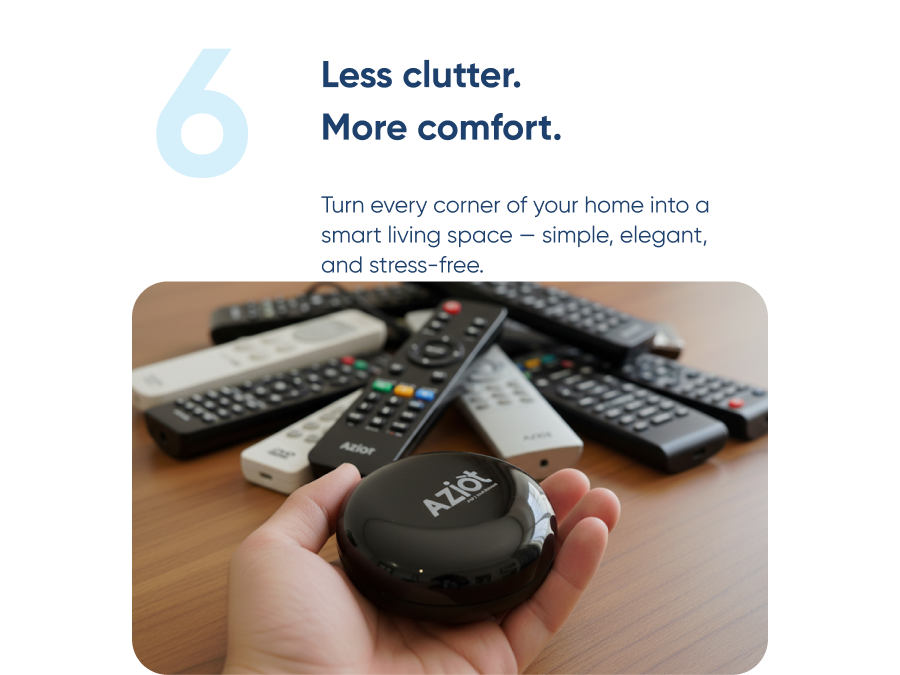AZIOT IR Blaster | Universal Smart Remote