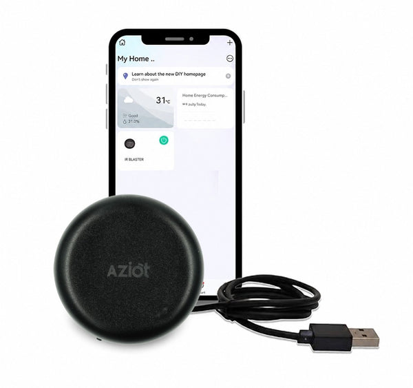 AZIOT IR Blaster | Universal Smart Remote for Smart Homes