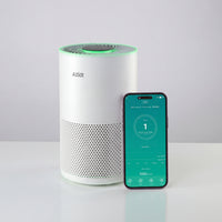 AZIOT Elevate Smart Air Purifier for Home & Office, 4-Stage HEPA H13 Filtration, Covers 465 sq.ft, WiFi App & Voice Control, 99.99% Allergen Removal, 9000 Hrs Filter Life, AQI LED Display, DC Motor