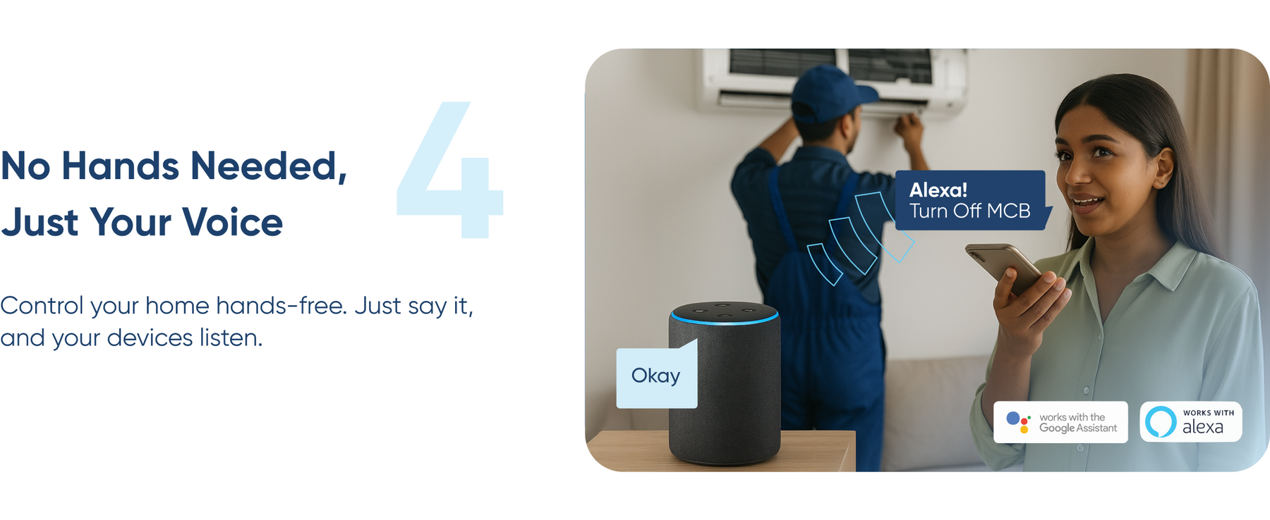 AZIOT 1P 63A WiFi Smart Circuit Breaker with Power Monitoring, Remote & Voice Control | Over/Undervoltage & Overcurrent Protection | Works with EV Chargers, Heaters, Pumps | SmartLife App