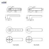 Smart Door Handle Lock Design