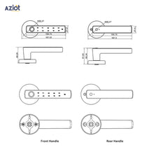 Smart Door Handle Lock Design
