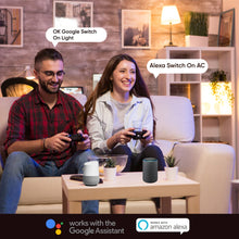 AZIOT 8 Node Smart Switch - WiFi/Bluetooth Communication - Made in India - Timer Function - Voice Command (8 Node)