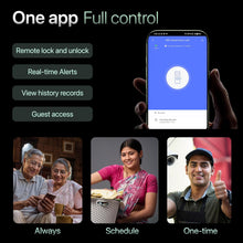 Aziot smart door lock control from mobile app