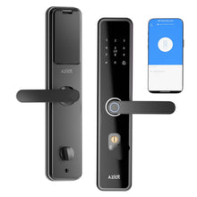 Elevate Bluetooth Smart Door Lock – Fingerprint, Passcode, RFID, App & Key Access, WiFi/Bluetooth, High-Security Digital Lock for Home, Office, Keyless Entry (Bluetooth)