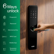 Elevate WiFi Smart Door Lock – Fingerprint, Passcode, RFID, App & Key Access, WiFi/Bluetooth, High-Security Digital Lock for Home, Office, Keyless Entry